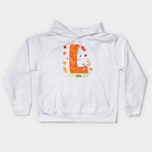 Letter L Monogram Kids Hoodie